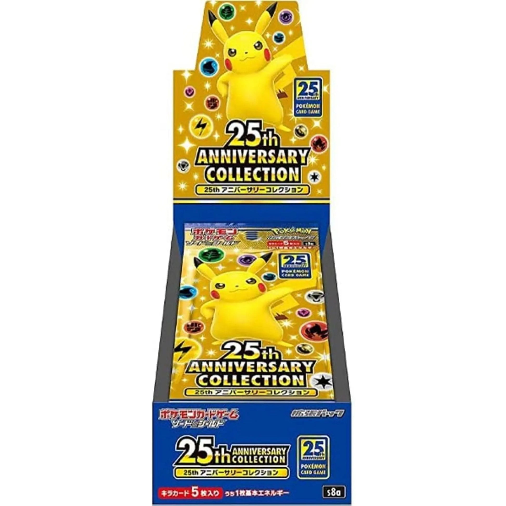 Pokémon Card Game Box – 25th Anniversary Collection S8a Japanese SAKURA-TCG_JP