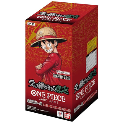 ONE PIECE Card Game Box – CARRYING ON HIS WILL (OP-13) Japanese SAKURA-TCG_JP