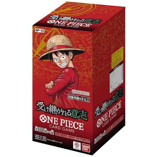 ONE PIECE Card Game Box – CARRYING ON HIS WILL (OP-13) Japanese SAKURA-TCG_JP