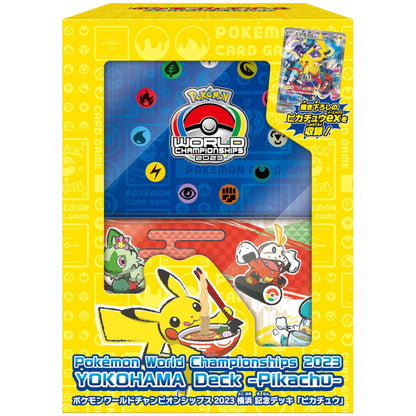 Pokémon Card Game Box – Pokémon World Championships 2023 Yokohama Deck – Pikachu WCS23 Japanese SAKURA-TCG_JP