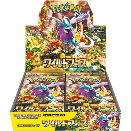 Pokémon Card Game Box – Wild Force SV5K Japanese SAKURA-TCG_JP