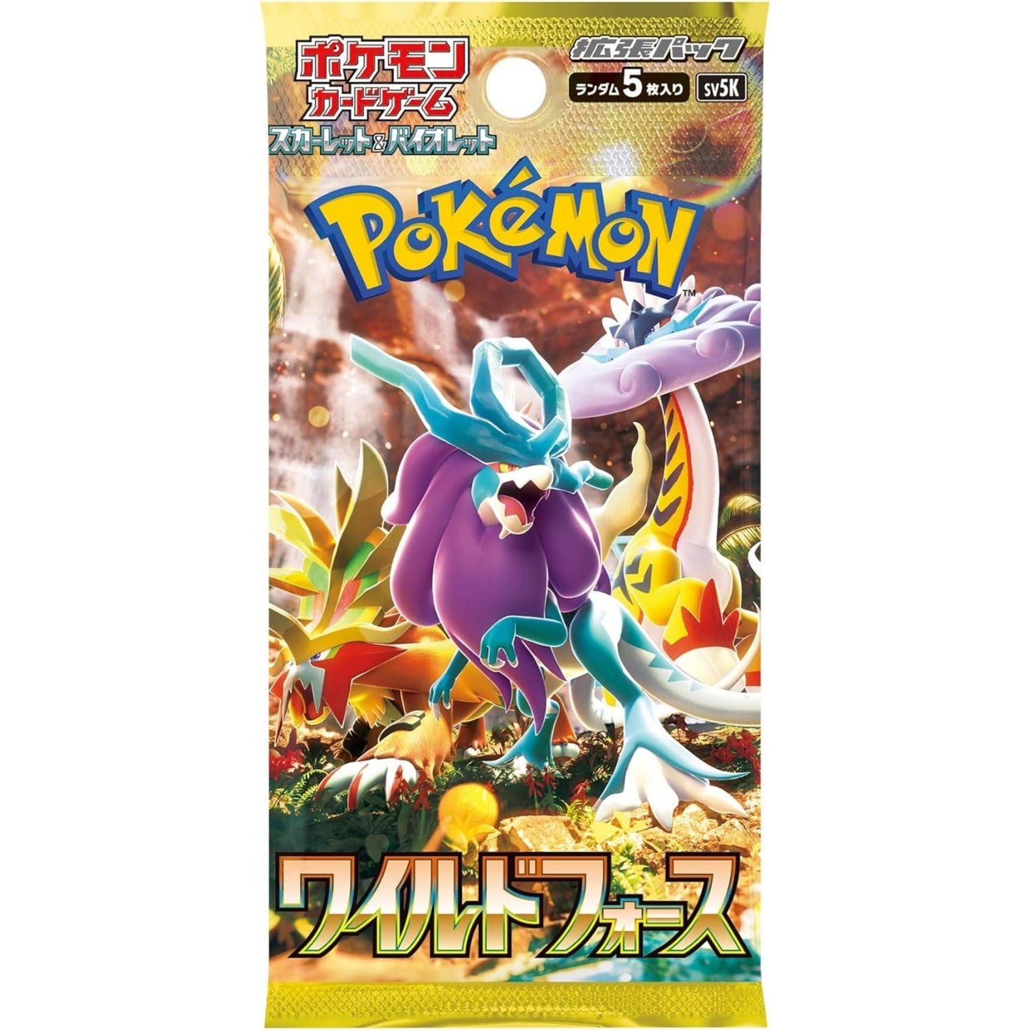 Pokémon Card Game Box – Wild Force SV5K Japanese SAKURA-TCG_JP