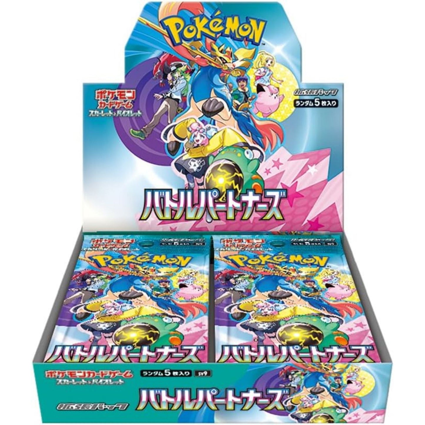 Pokémon Card Game Box – Battle Partners SV9 Japanese SAKURA-TCG_JP