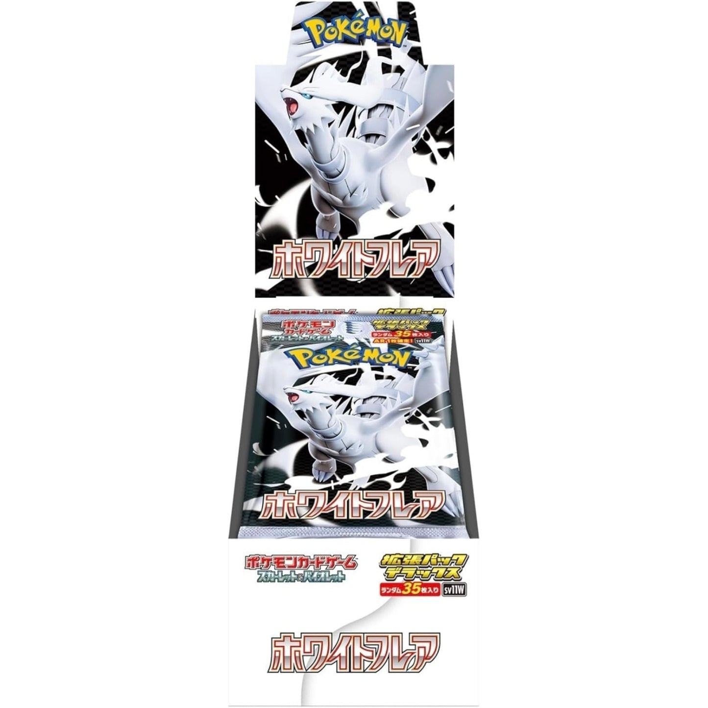 Pokémon Card Game Box – Expansion Pack Deluxe: White Flare SV11W Japanese SAKURA-TCG_JP